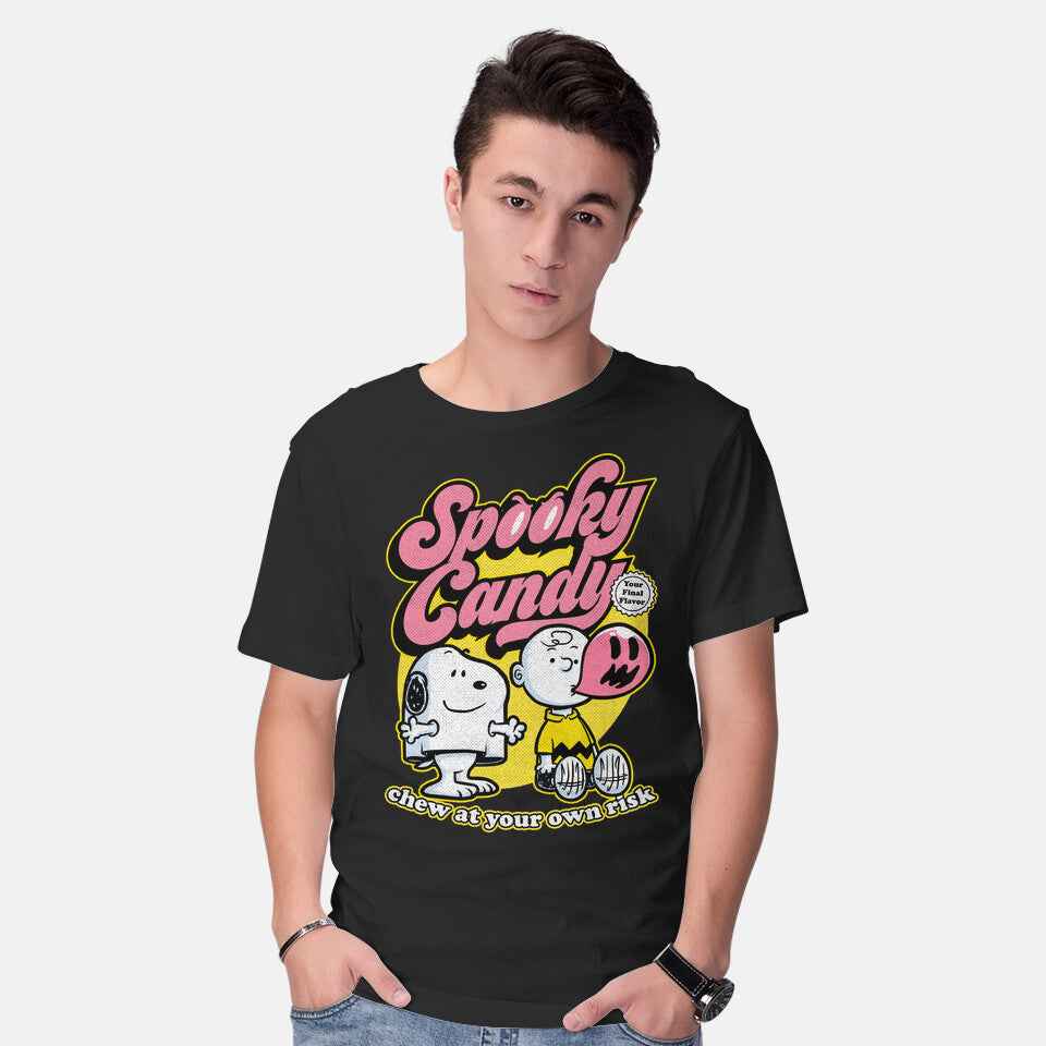 Spooky Beagle Candy – Halloween Graphic T-Shirt