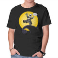 A Nightmare Before Beermas – Halloween Graphic T-Shirt in black, product display
