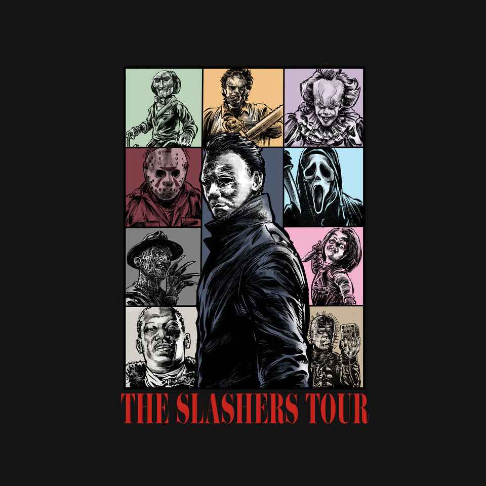 The Slashers Tour – Halloween Graphic T-Shirt