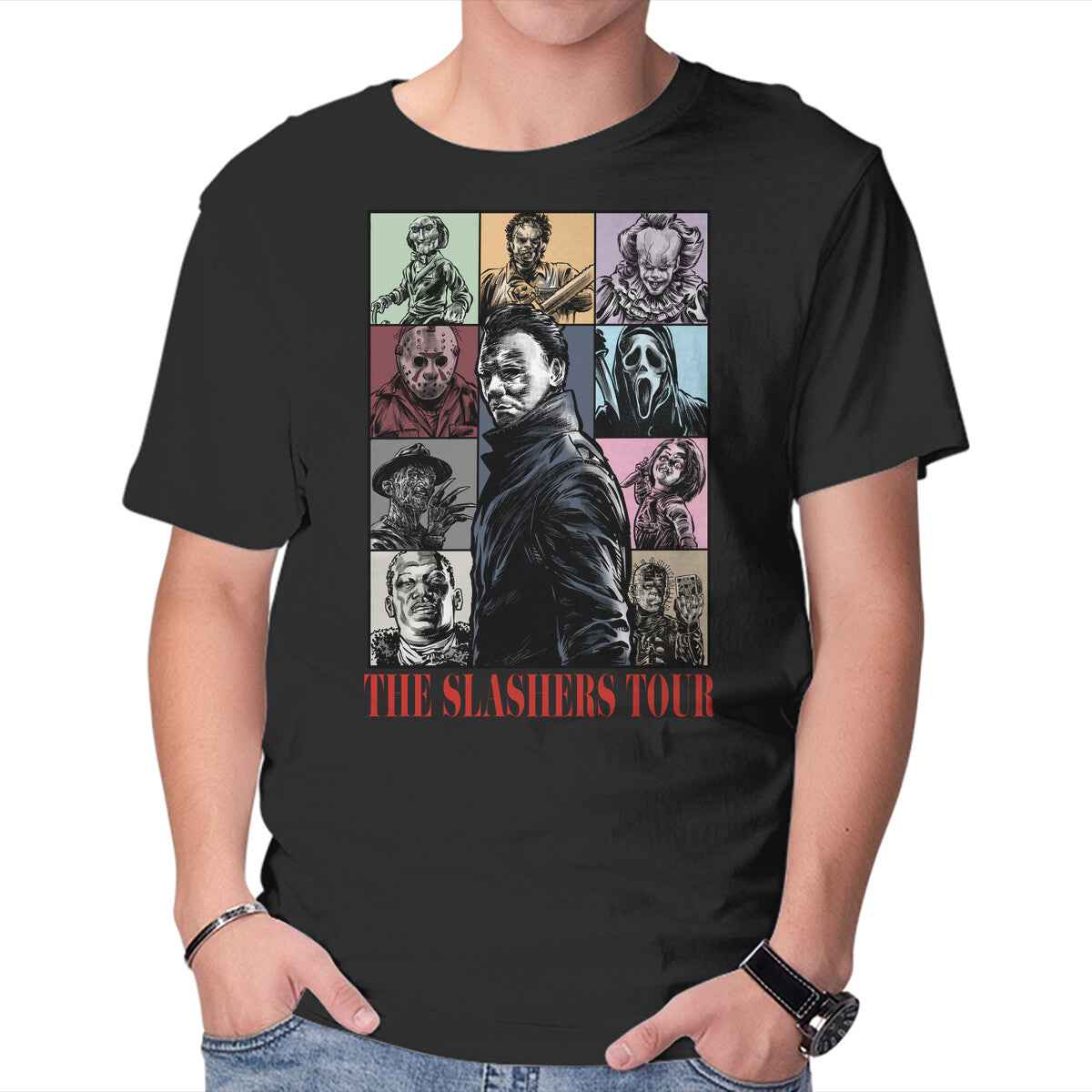 The Slashers Tour – Halloween Graphic T-Shirt