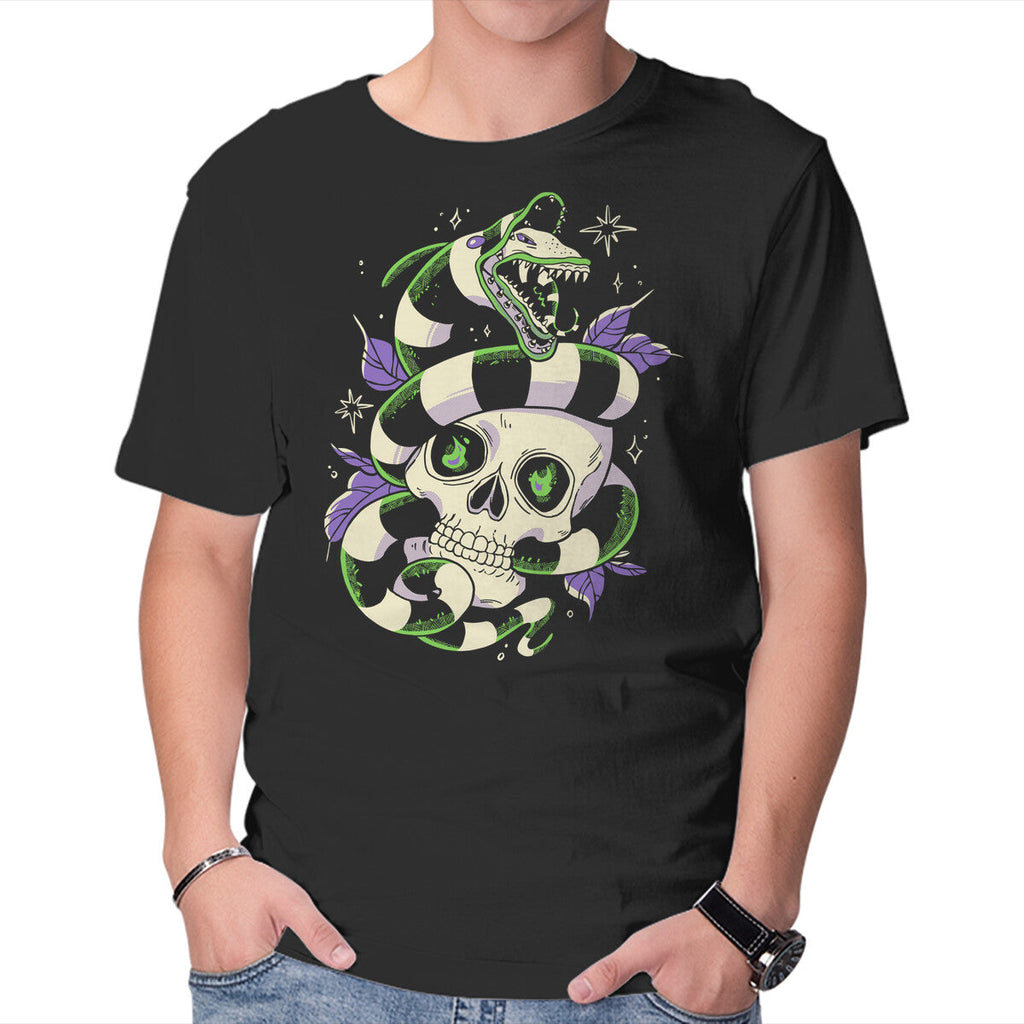 Sand Worm – Horror Graphic T-Shirt in black, product display