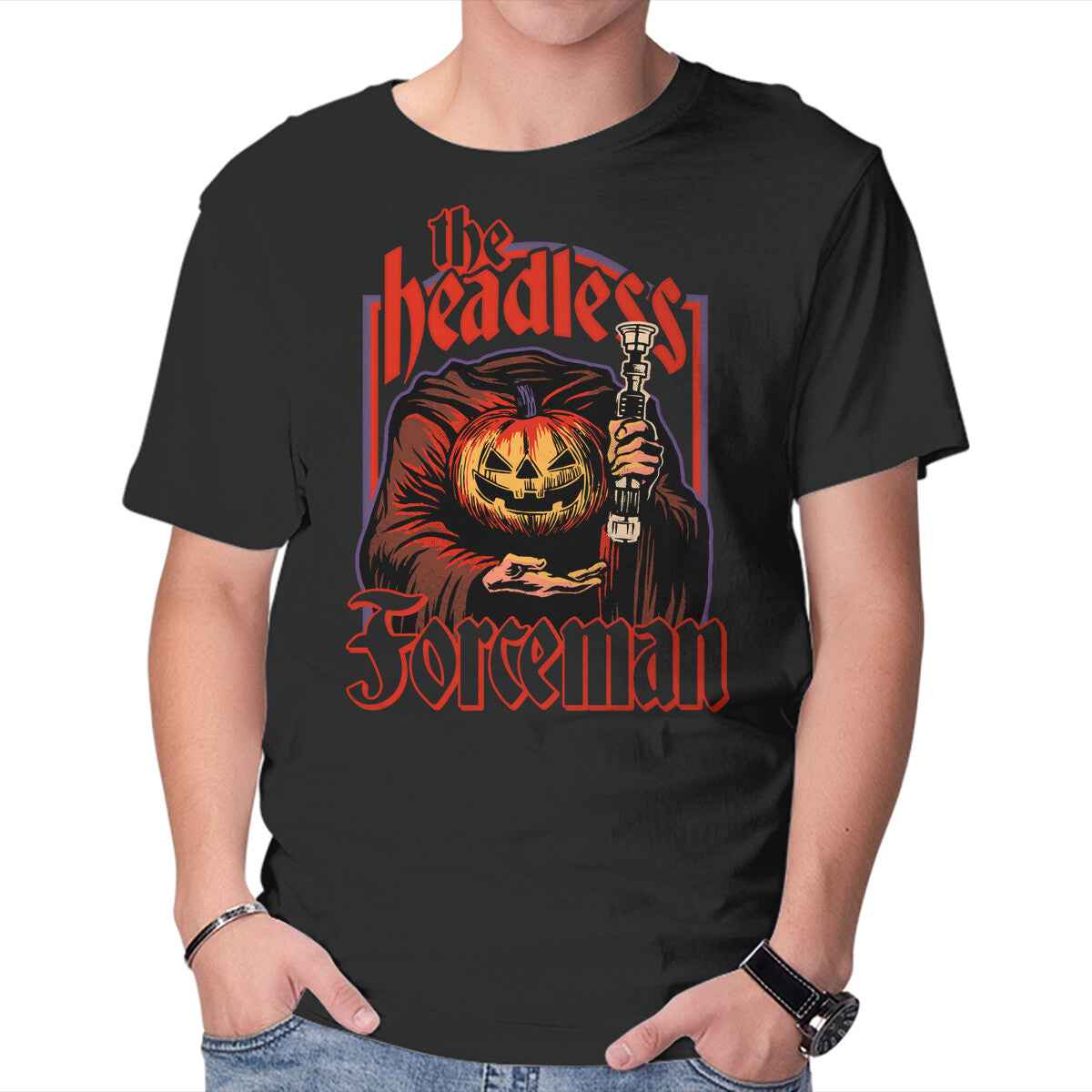 The Headless Forceman – Halloween Graphic T-Shirt