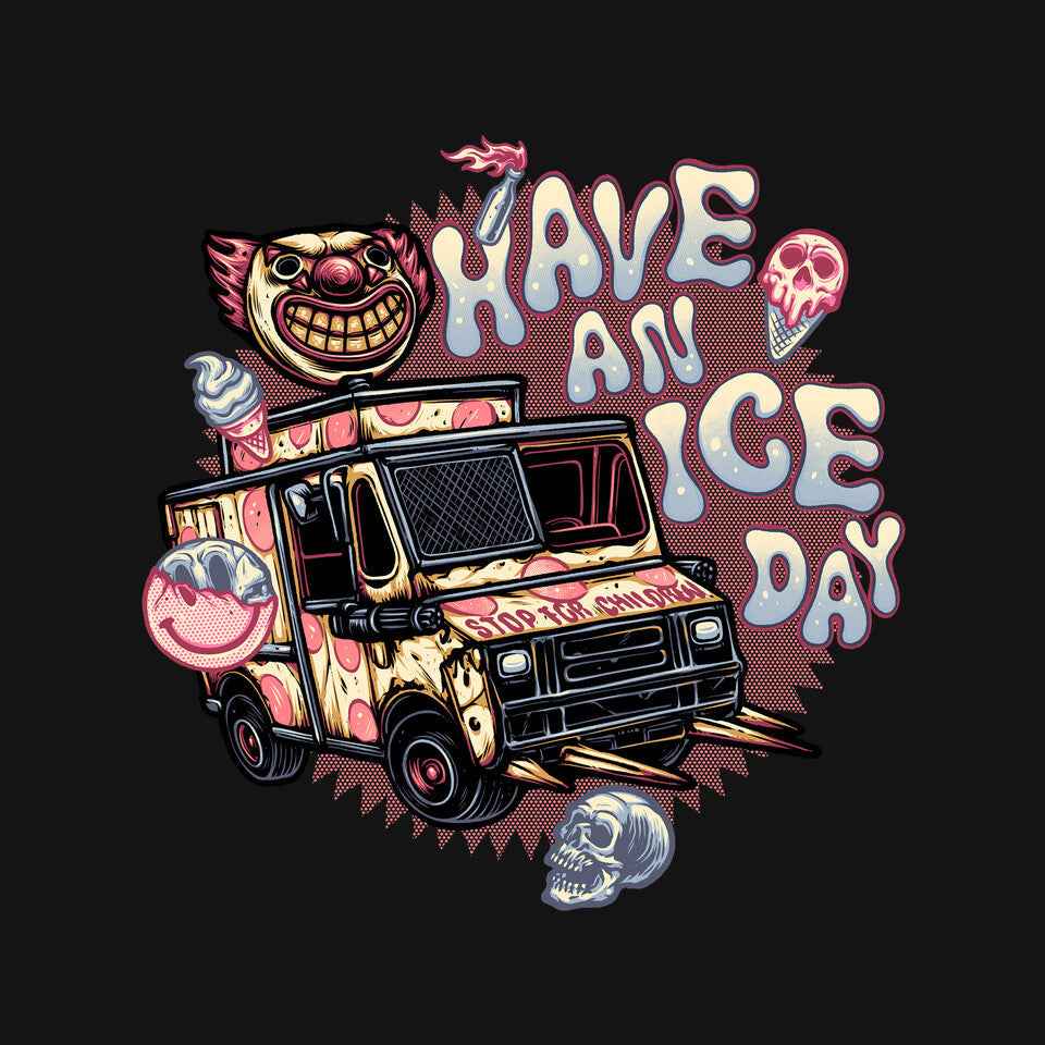 Have An Ice Day – Horror Graphic T-Shirt