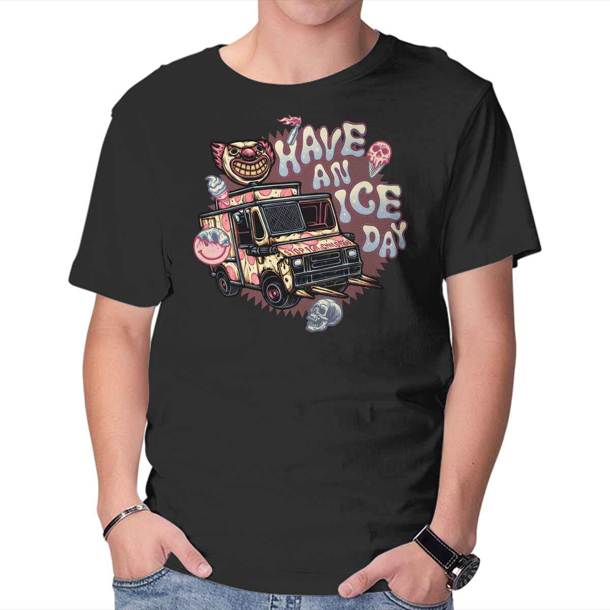 Have An Ice Day – Horror Graphic T-Shirt