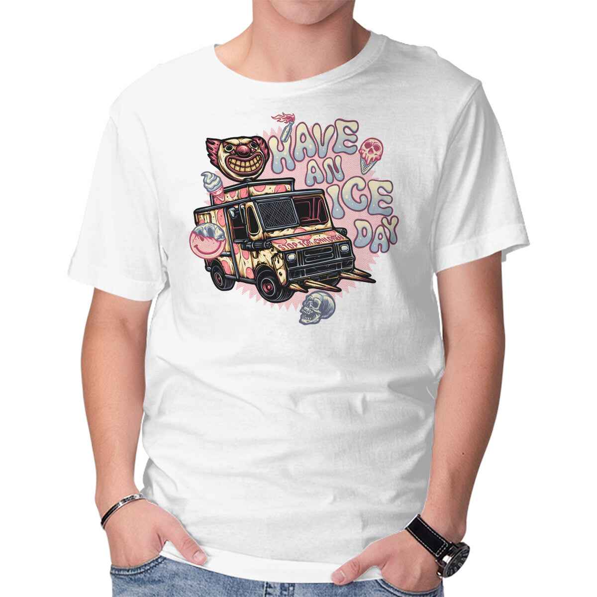 Have An Ice Day – Horror Graphic T-Shirt