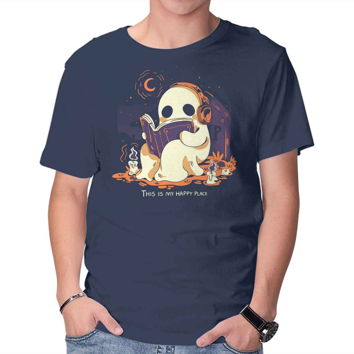 Spooky Place – Halloween Graphic T-Shirt