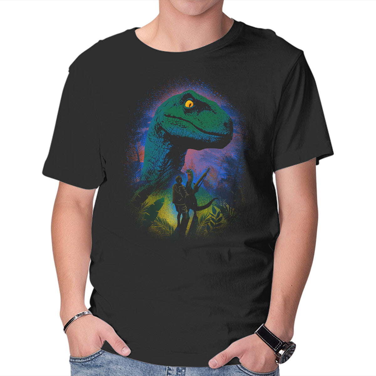 Clever Girl – Movie Graphic T-Shirt in black, product display