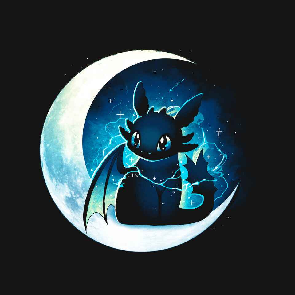 Dragon Moon Star – Fantasy Graphic T-Shirt