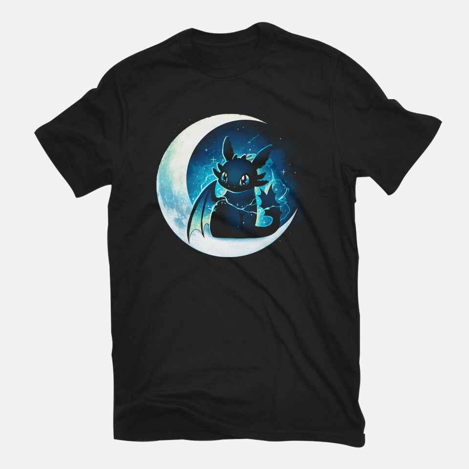 Dragon Moon Star – Fantasy Graphic T-Shirt