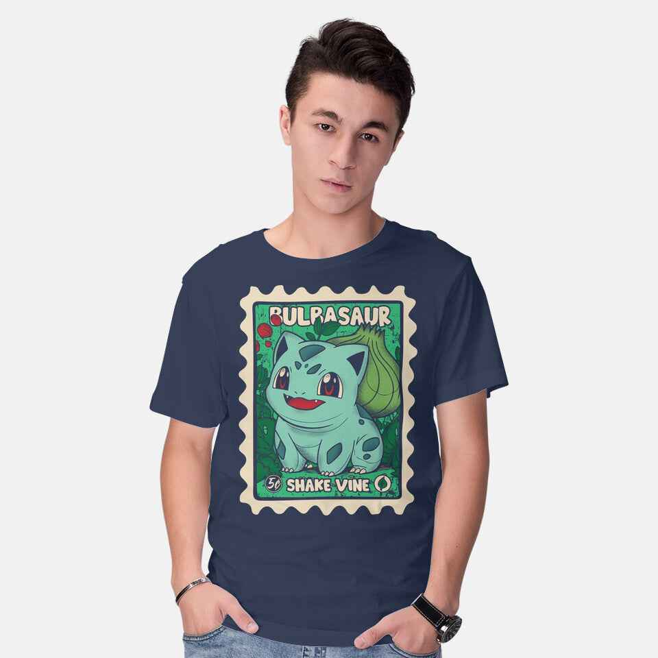 Grass Stamp – Anime Graphic T-Shirt