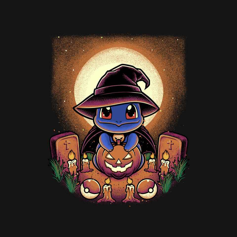 Halloween Water Turtle – Anime Graphic T-Shirt