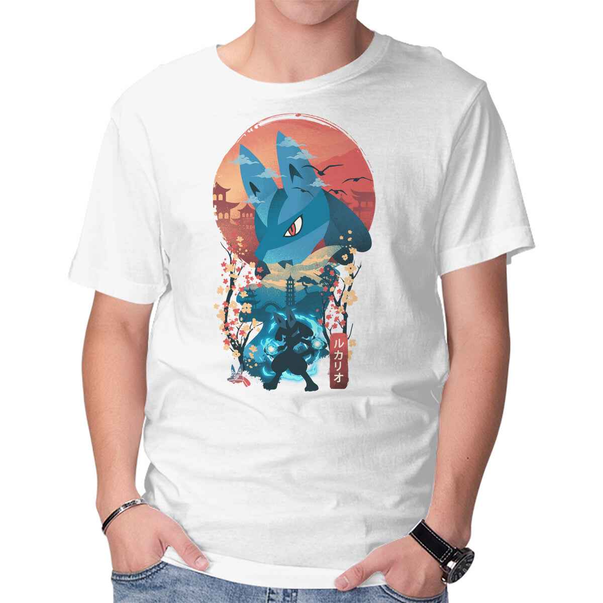 Ukiyo Fighting Type Monster – Anime Graphic T-Shirt