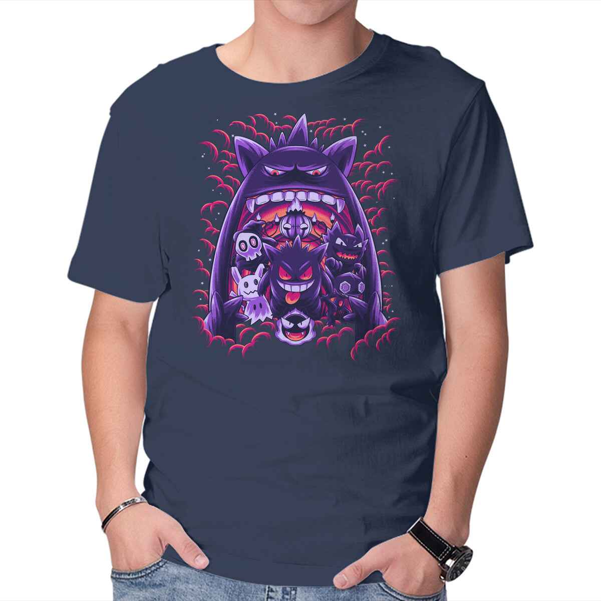 Ghost Type Club – Anime Graphic T-Shirt