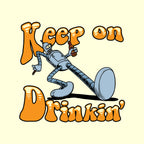 Keep On Drinkin – Sci-Fi Graphic T-Shirt