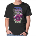 Red Smass Graphic T-Shirt in black, product display