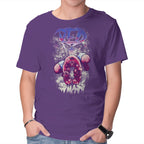 Red Smass Graphic T-Shirt in purple, product display