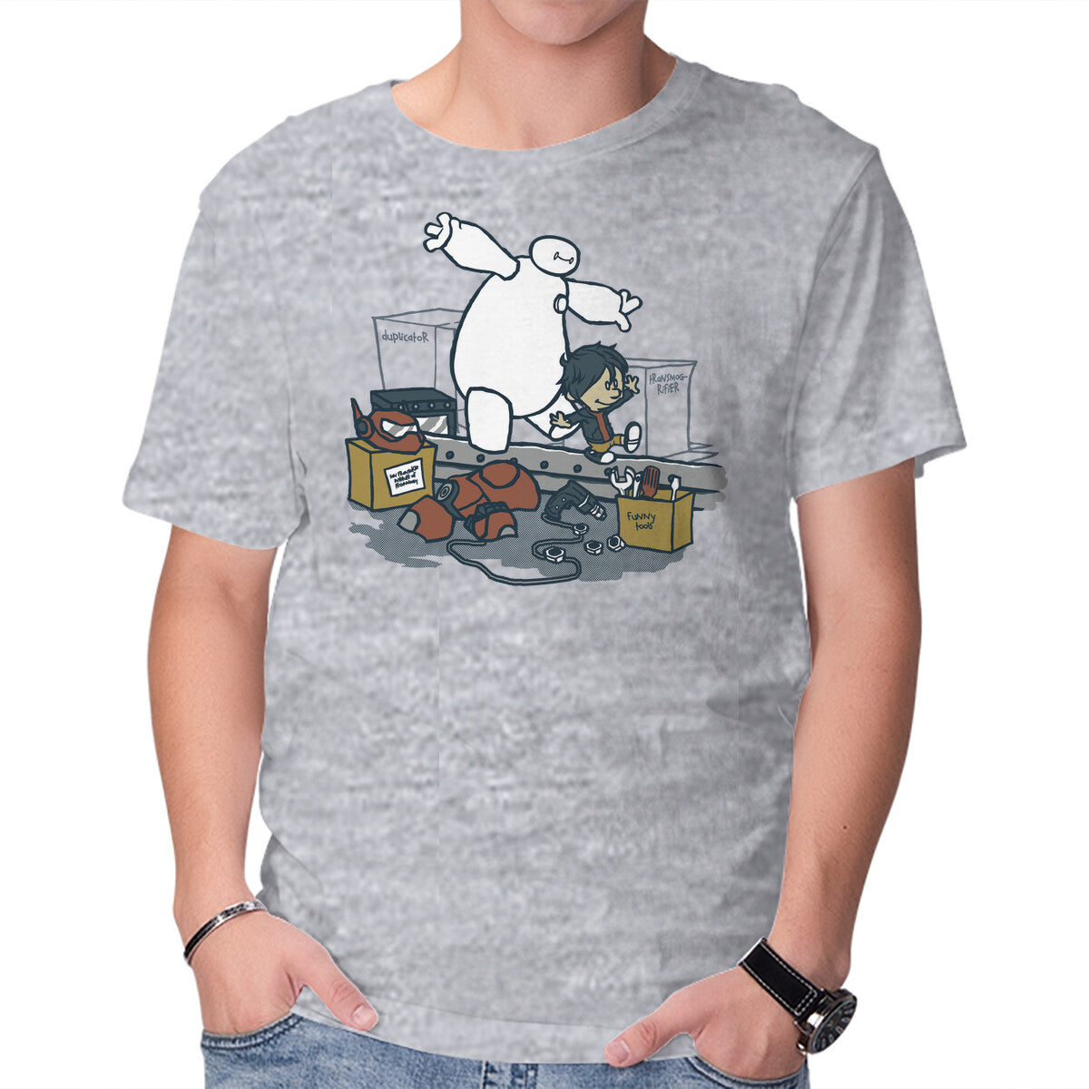 Hiro And Baymax – Movie Graphic T-Shirt