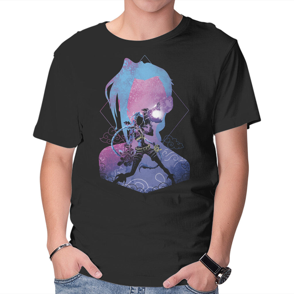 Soul Of The SuperRocket – Anime Graphic T-Shirt in black, product display