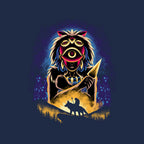 Wild Princess – Anime Graphic T-Shirt design artwork for navy graphic T-shirt