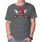 Knuckle Boxing Gym – Gaming Graphic T-Shirt in charcoal, product display