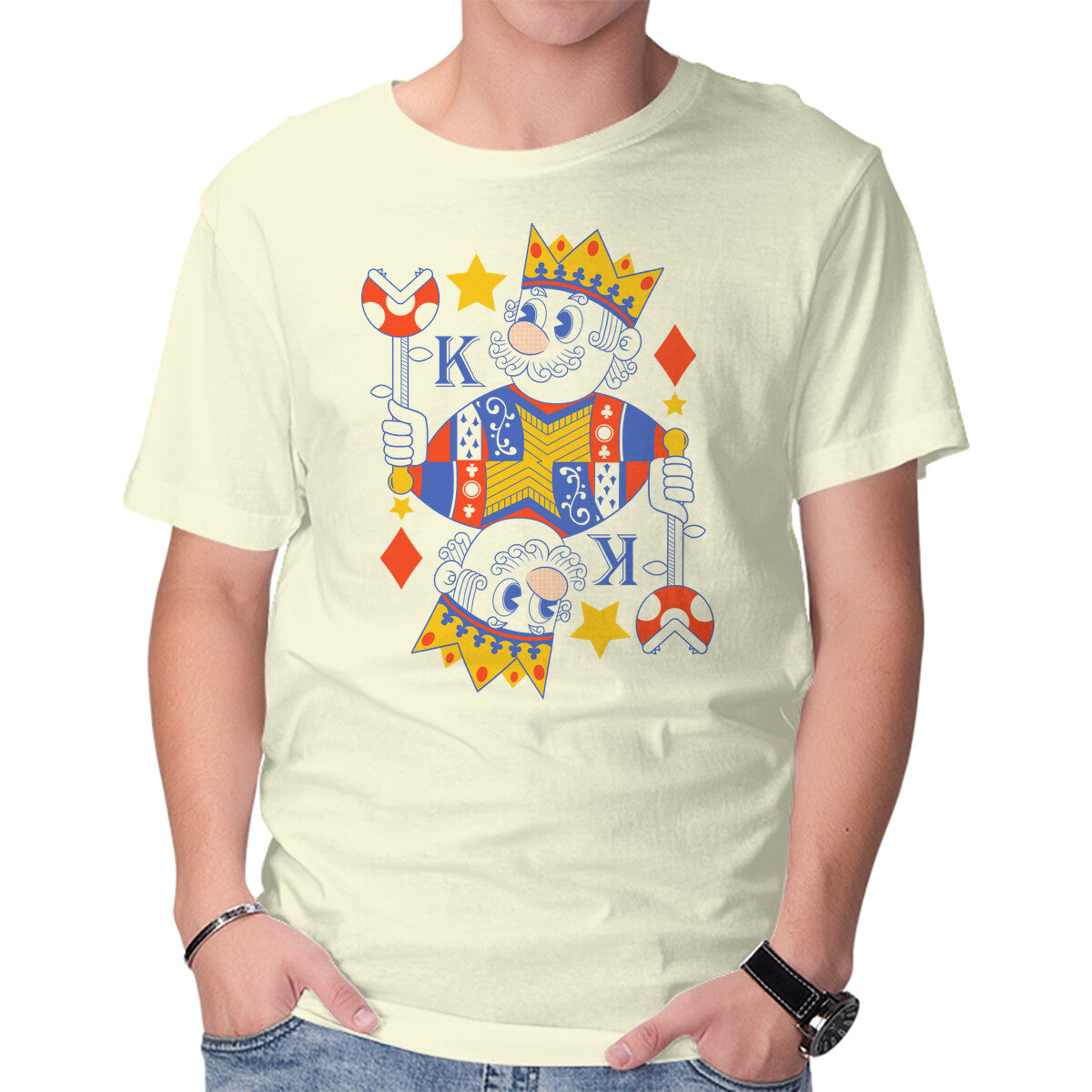 Mushroom King – Gaming Graphic T-Shirt