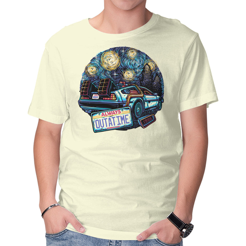 Always Outatime – Sci-Fi Graphic T-Shirt