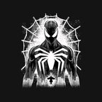Spider Noir Graphic T-Shirt design artwork for black graphic T-shirt