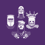 Knights Rhapsody – Music Graphic T-Shirt design artwork for purple graphic T-shirt