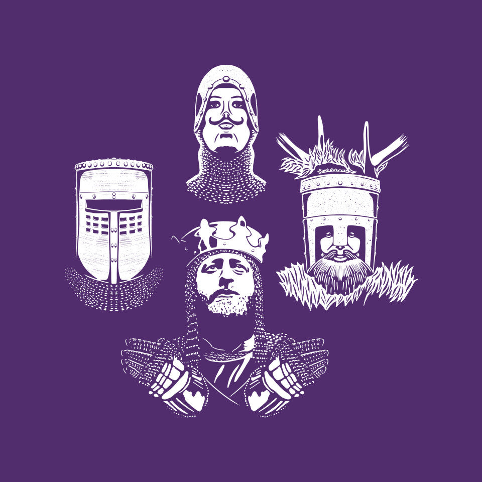 Knights Rhapsody – Music Graphic T-Shirt design artwork for purple graphic T-shirt
