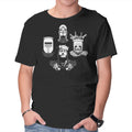 Knights Rhapsody – Music Graphic T-Shirt in black, product display