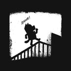 Nosferablu – Dog Graphic T-Shirt design artwork for black graphic T-shirt