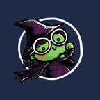 Witch Of The West – Fantasy Graphic T-Shirt design artwork for navy graphic T-shirt