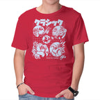 Good Old Games 02 – Gaming Graphic T-Shirt in red, product display