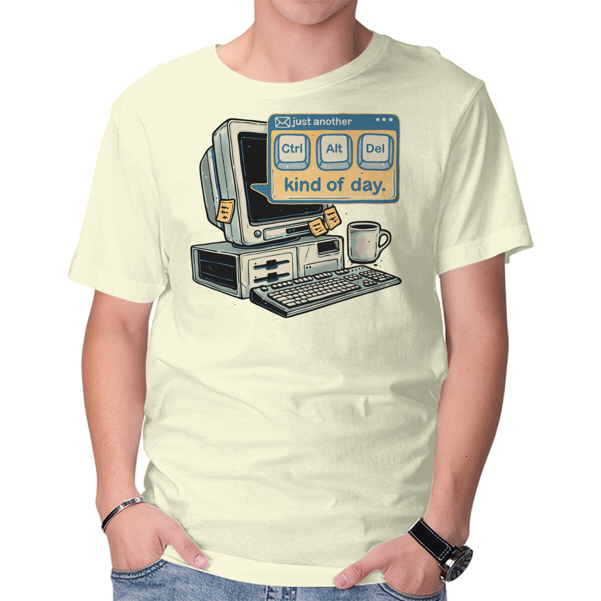Just Another Day – Coffee Graphic T-Shirt