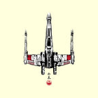 Red Five Sumi-e – Sci-Fi Graphic T-Shirt