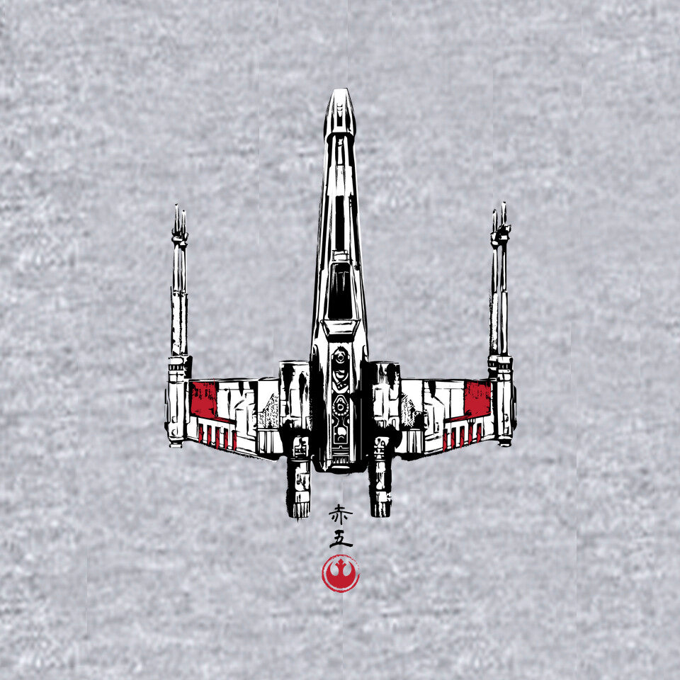 Red Five Sumi-e – Sci-Fi Graphic T-Shirt