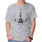 Red Five Sumi-e – Sci-Fi Graphic T-Shirt