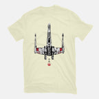 Red Five Sumi-e – Sci-Fi Graphic T-Shirt
