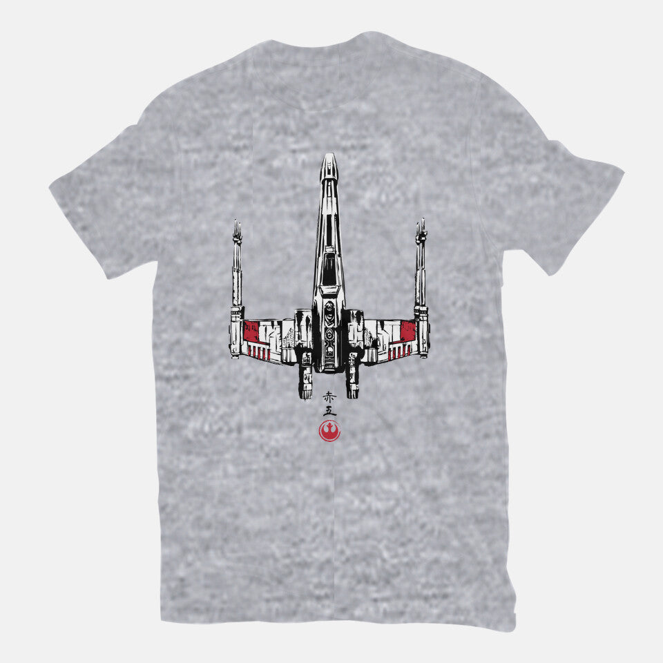 Red Five Sumi-e – Sci-Fi Graphic T-Shirt