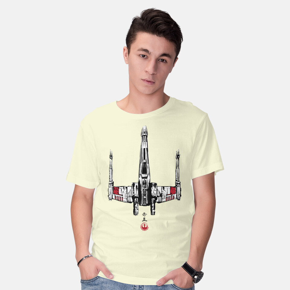 Red Five Sumi-e – Sci-Fi Graphic T-Shirt
