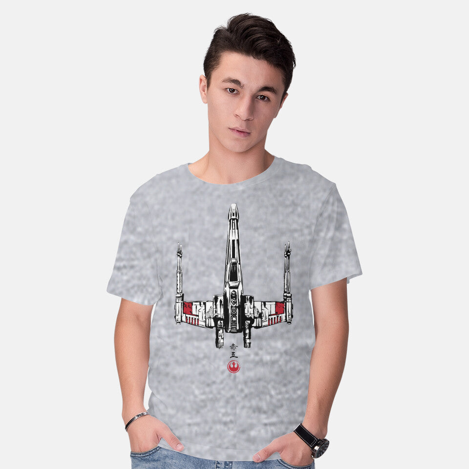 Red Five Sumi-e – Sci-Fi Graphic T-Shirt