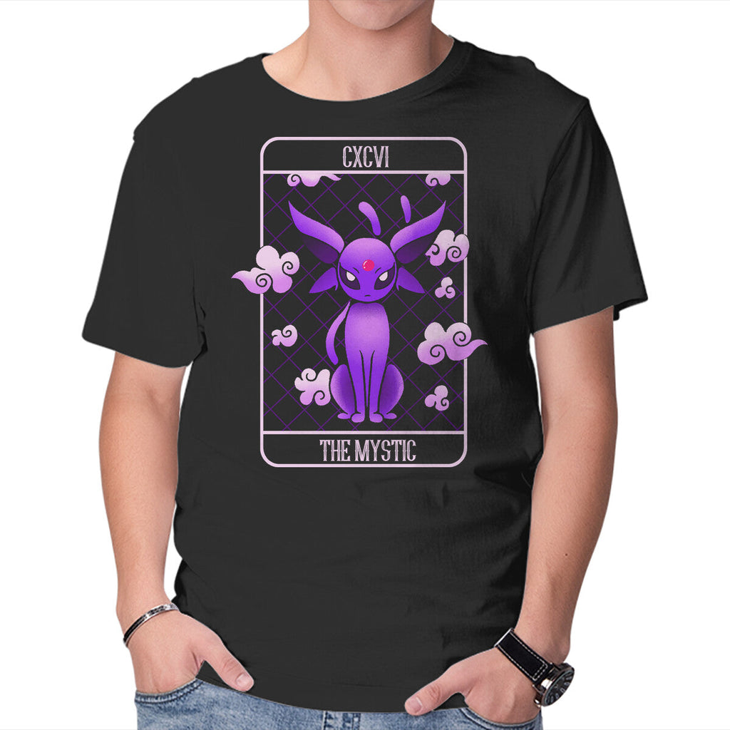 The Mystic – Anime Graphic T-Shirt in black, product display