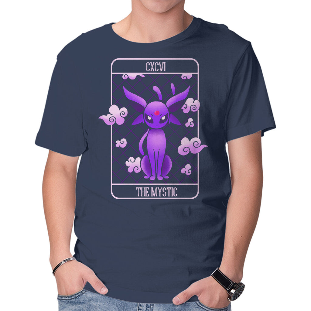 The Mystic – Anime Graphic T-Shirt in navy, product display
