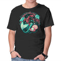 Under The Seas Of Stars – Fantasy Graphic T-Shirt in black, product display