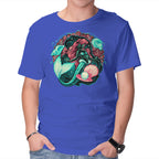 Under The Seas Of Stars – Fantasy Graphic T-Shirt in royal blue, product display