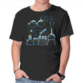 Chemical Kittens – Cat Graphic T-Shirt in black, product display