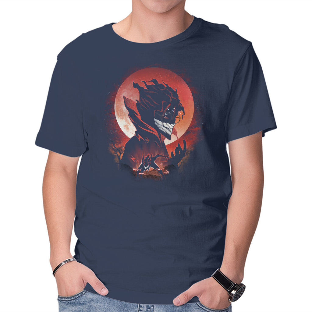 Okarun Night – Anime Graphic T-Shirt in navy, product display