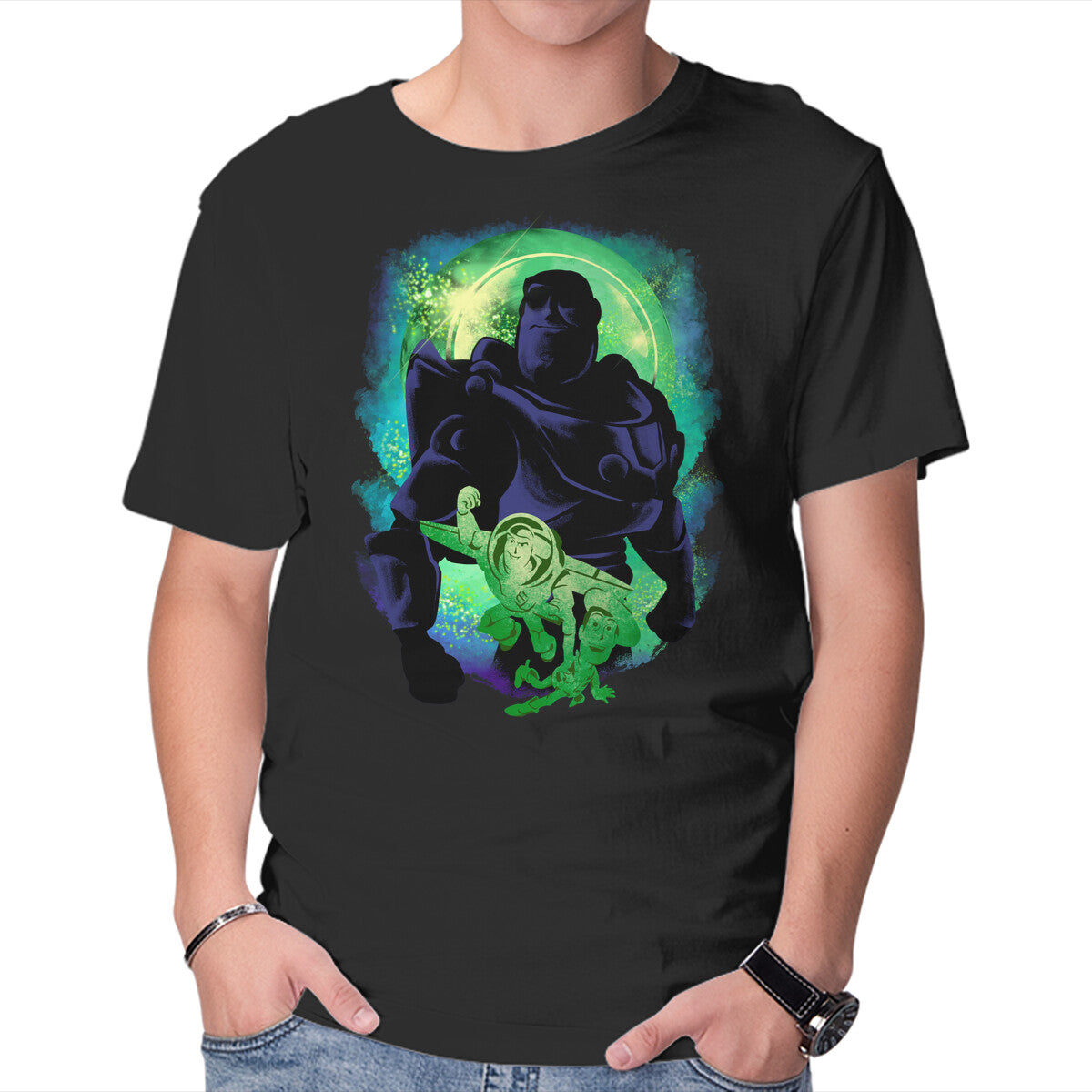 Friendship Never End – Movie Graphic T-Shirt in black, product display