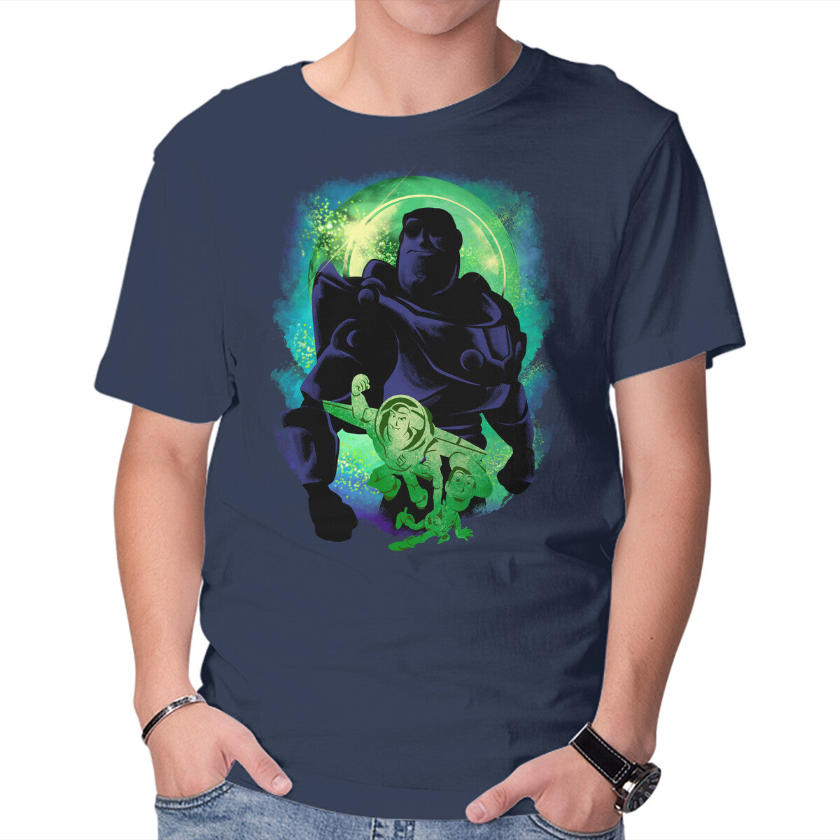 Friendship Never End – Movie Graphic T-Shirt in navy, product display