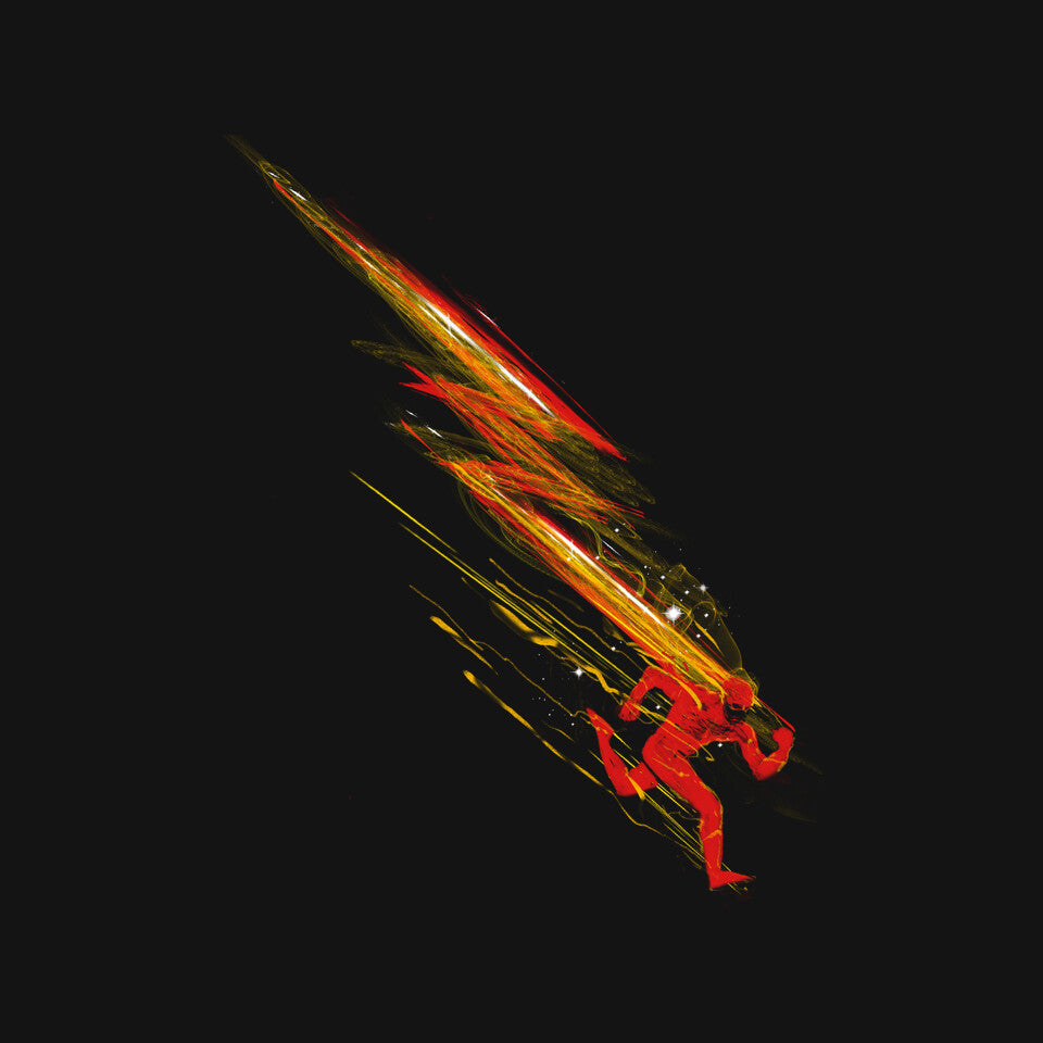 Flashy – Sci-Fi Graphic T-Shirt design artwork for black graphic T-shirt